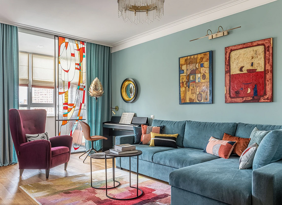 Интерьер гостиной 18 кв. м: правила оформления, 5 готовых планировок и 50 фото