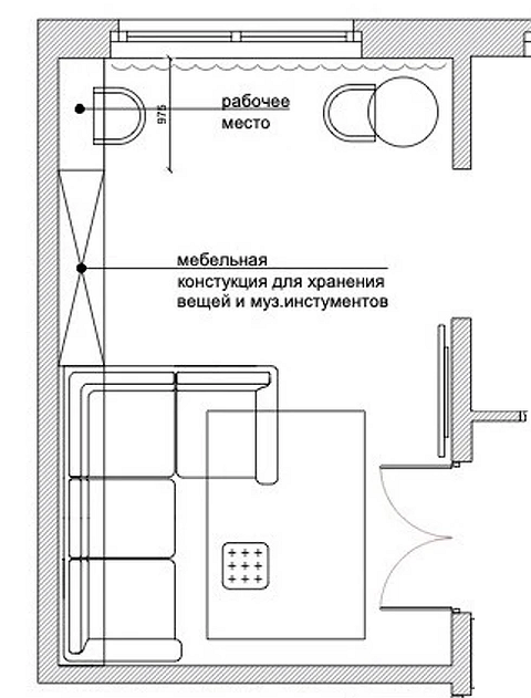 Интерьер гостиной 18 кв. м: правила оформления, 5 готовых планировок и 50 фото