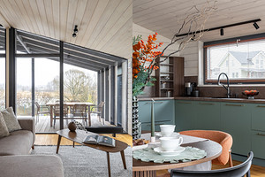 Мечта для жителя мегаполиса: дом 131 кв. м с природным интерьером