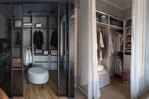 Дизайн гардеробной: идеи оформления, эргономика и наполнение (76 фото)