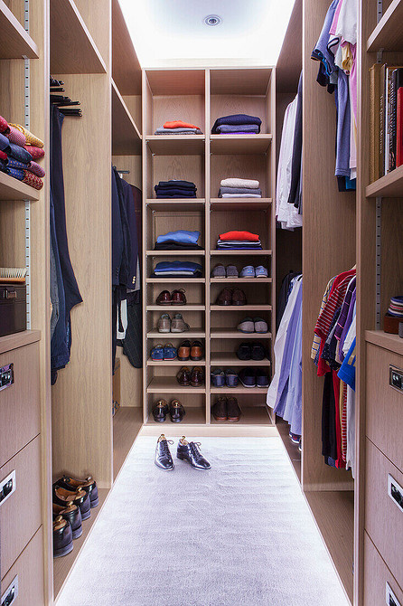 Дизайн гардеробной: идеи оформления, эргономика и наполнение (76 фото)