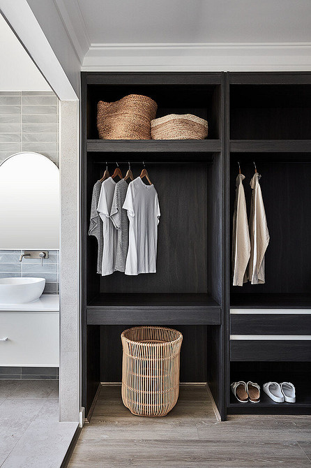 Дизайн гардеробной: идеи оформления, эргономика и наполнение (76 фото)