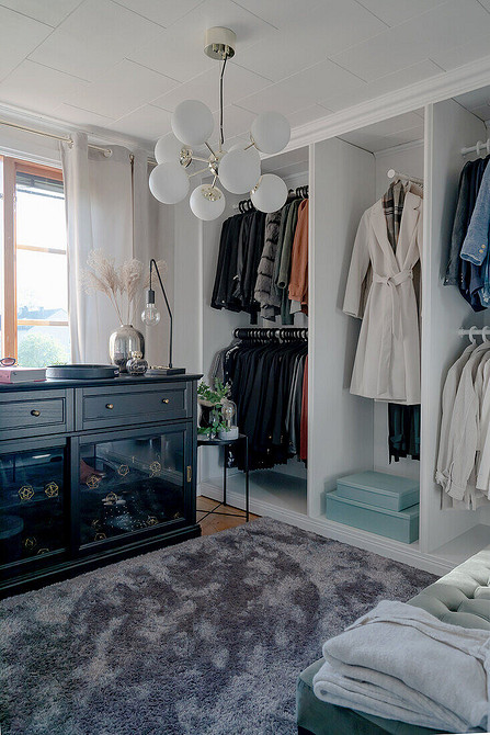 Дизайн гардеробной: идеи оформления, эргономика и наполнение (76 фото)