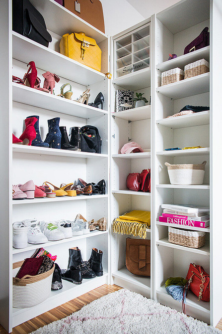 Дизайн гардеробной: идеи оформления, эргономика и наполнение (76 фото)