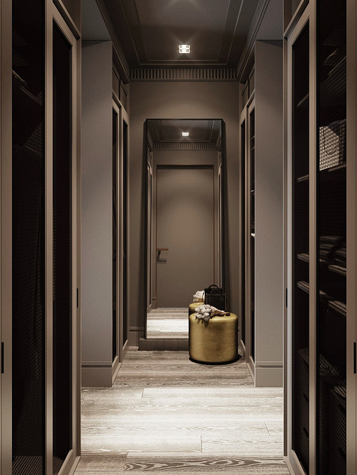 Дизайн гардеробной: идеи оформления, эргономика и наполнение (76 фото)