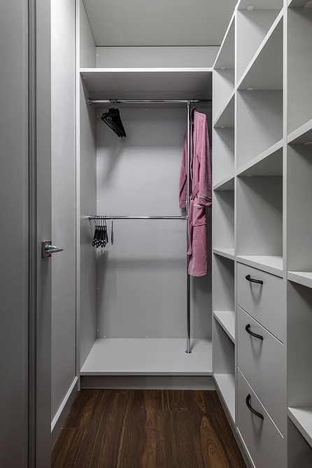 Дизайн гардеробной: идеи оформления, эргономика и наполнение (76 фото)