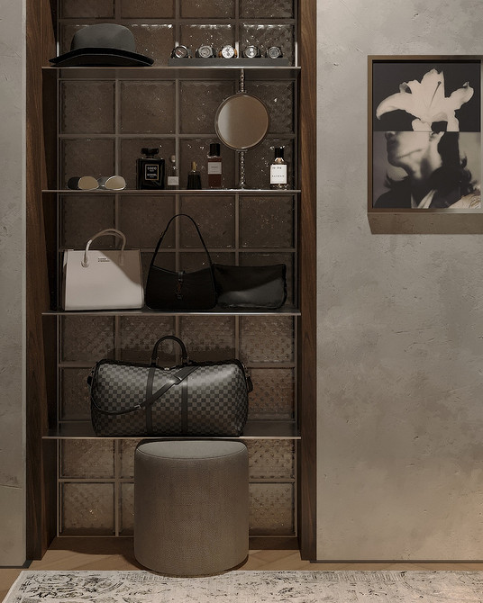 Дизайн гардеробной: идеи оформления, эргономика и наполнение (76 фото)