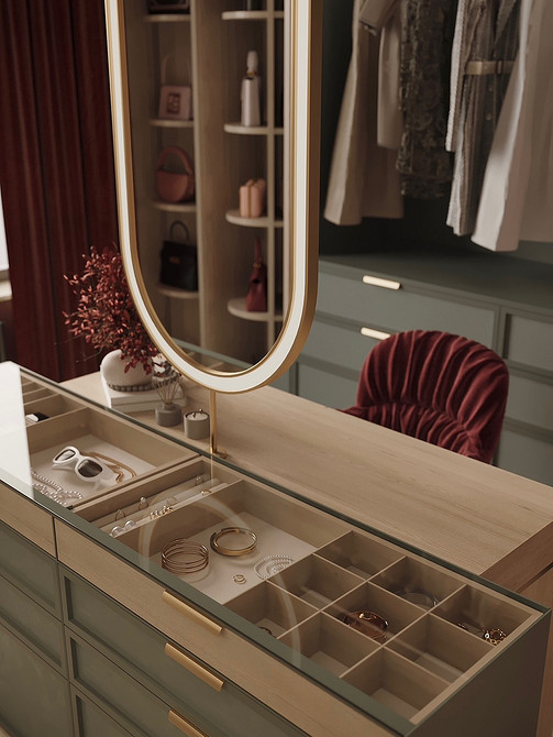 Дизайн гардеробной: идеи оформления, эргономика и наполнение (76 фото)