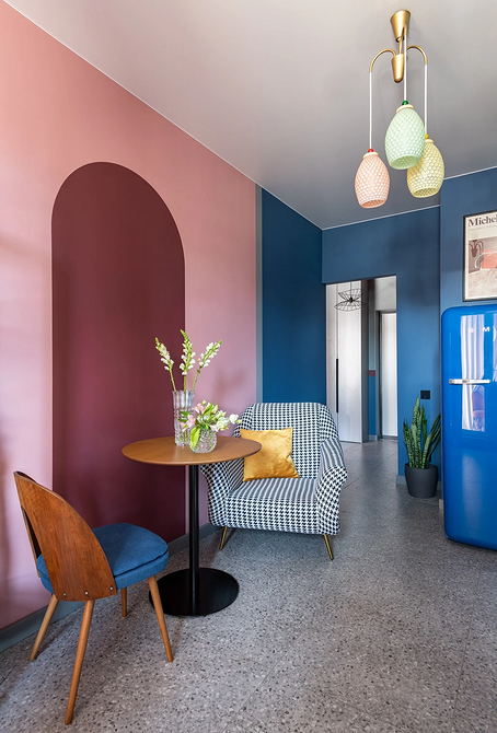 Дизайн интерьера кухни в синем цвете: советы и примеры (55 фото)