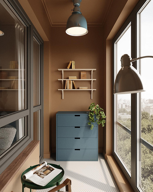 Дизайн лоджии: 5 функциональных вариантов и 68 фото, которые вас вдохновят