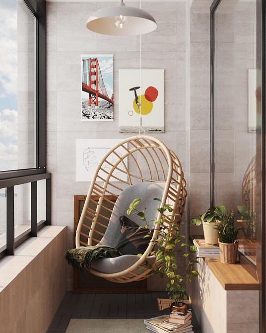 Дизайн лоджии: 5 функциональных вариантов и 68 фото, которые вас вдохновят