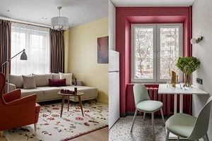 Кроме серого и бежевого: 6 необычных цветов для покраски стен, которые выбрали дизайнеры