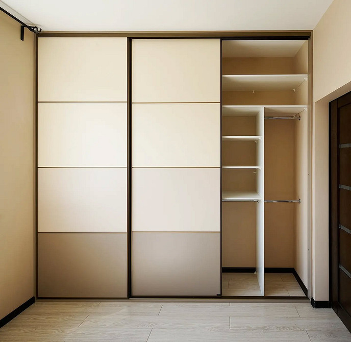 Наполнение шкафа-купе: как спланировать хранение, чтобы поместилось все (54 фото)