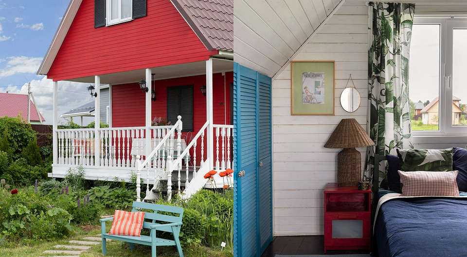 Очаровательный домик! Интерьер 57 кв. м с настроением прованса для женщины и ее семьи