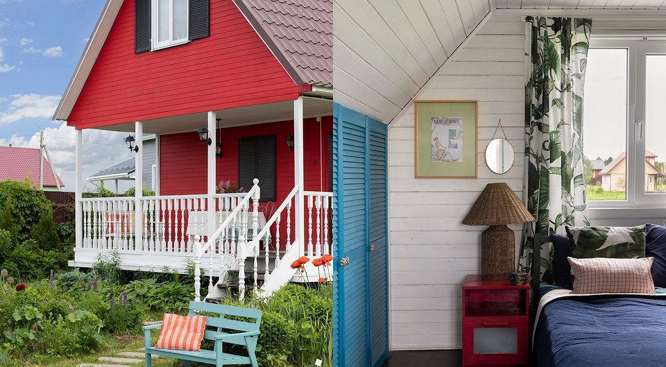 Очаровательный домик! Интерьер 57 кв. м с настроением прованса для женщины и ее семьи