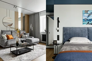 Из ремонта 2000-х — в стильную квартиру! Уютный минимализм на 64 кв. м для холостяка (фото до и после)