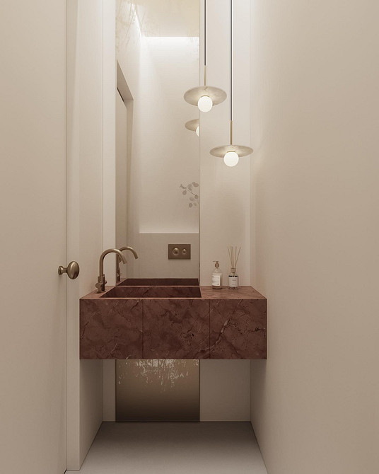 Дизайн маленького туалета: правила оформления и примеры проектов (65 фото)