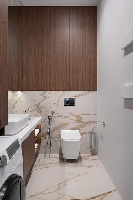 Дизайн маленького туалета: правила оформления и примеры проектов (65 фото)