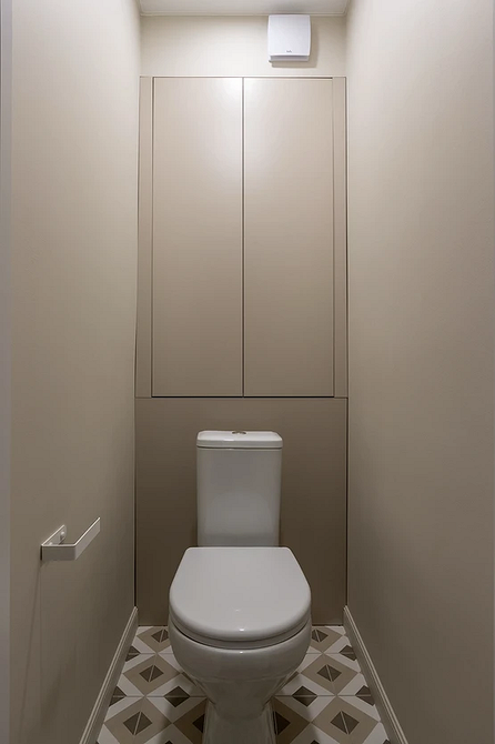 Дизайн маленького туалета: правила оформления и примеры проектов (65 фото)