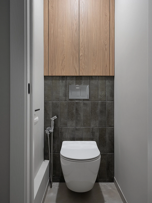 Дизайн маленького туалета: правила оформления и примеры проектов (65 фото)