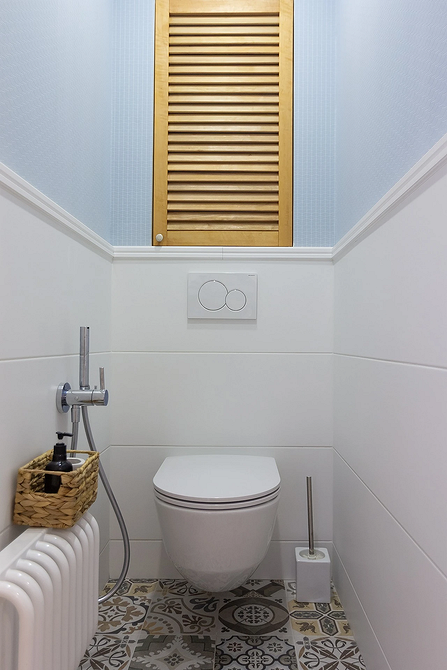 Дизайн маленького туалета: правила оформления и примеры проектов (65 фото)