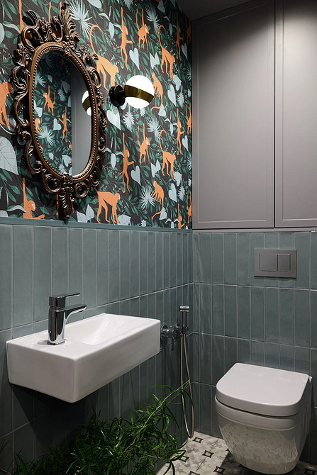 Дизайн маленького туалета: правила оформления и примеры проектов (65 фото)