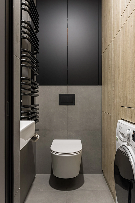 Дизайн маленького туалета: правила оформления и примеры проектов (65 фото)