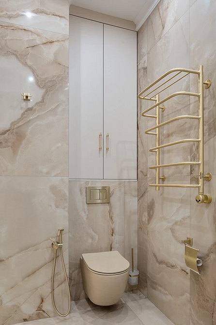 Дизайн маленького туалета: правила оформления и примеры проектов (65 фото)