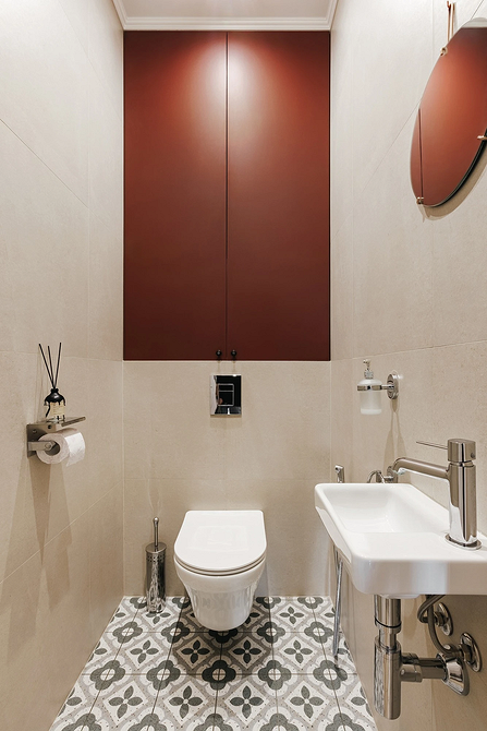 Дизайн маленького туалета: правила оформления и примеры проектов (65 фото)