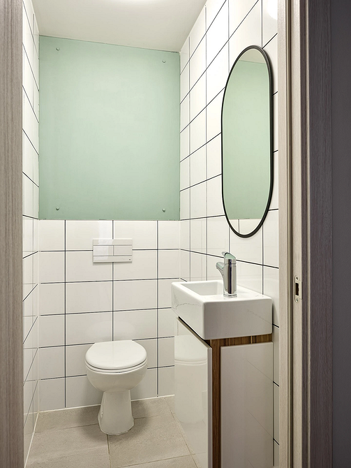 Дизайн маленького туалета: правила оформления и примеры проектов (65 фото)