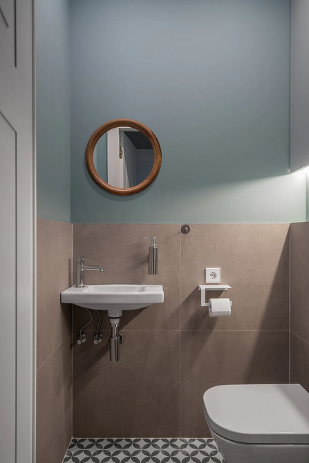 Дизайн маленького туалета: правила оформления и примеры проектов (65 фото)