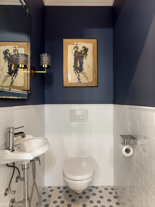 Дизайн маленького туалета: правила оформления и примеры проектов (65 фото)