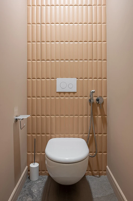 Дизайн маленького туалета: правила оформления и примеры проектов (65 фото)