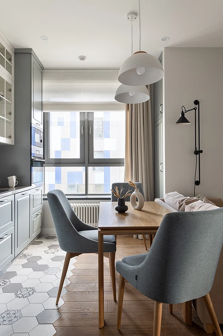 Дизайн интерьера узкой кухни: правила оформления и расстановки мебели (64 фото)