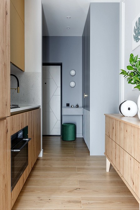 Дизайн интерьера узкой кухни: правила оформления и расстановки мебели (64 фото)