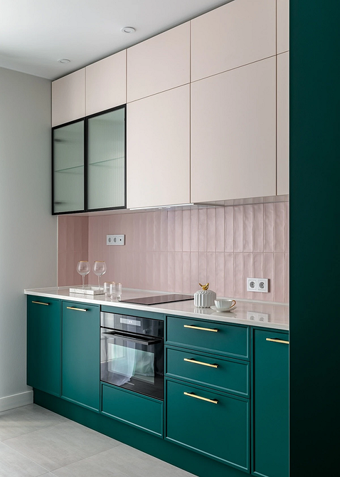 Дизайн интерьера узкой кухни: правила оформления и расстановки мебели (64 фото)