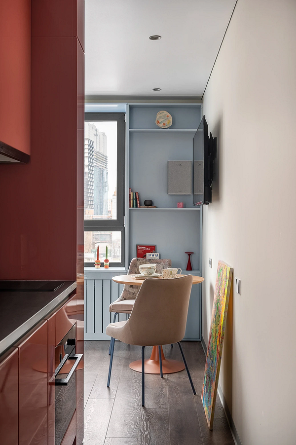 Дизайн интерьера узкой кухни: правила оформления и расстановки мебели (64 фото)