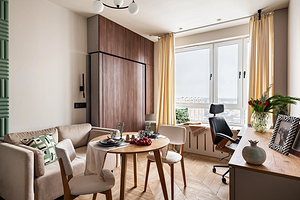 Как сделать студию вдвое просторнее: 6 примеров из проектов профи