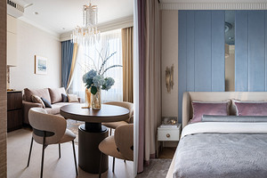 Воплощение мечт: уютная и элегантная квартира 42 кв. м для состоявшейся женщины