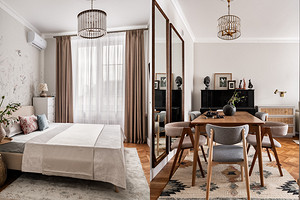 Потрясающее до и после! Квартира 58 кв. м на Патриарших прудах, которую теперь не узнать