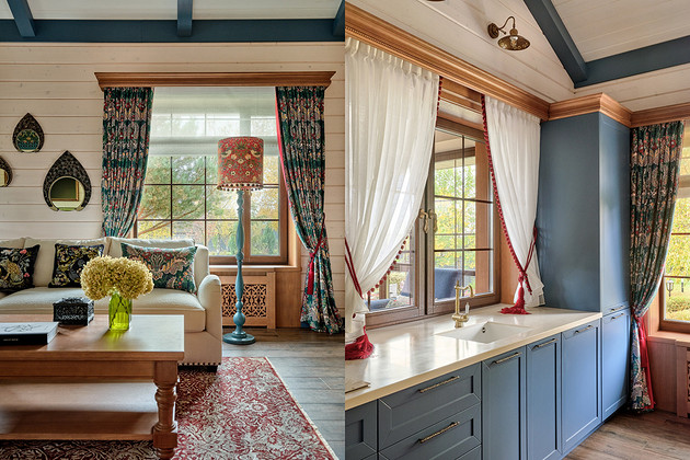 Как в сказке: атмосферный банный дом 100 кв. м, в котором хочется отдыхать