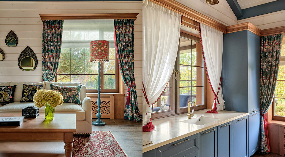 Как в сказке: атмосферный банный дом 100 кв. м, в котором хочется отдыхать