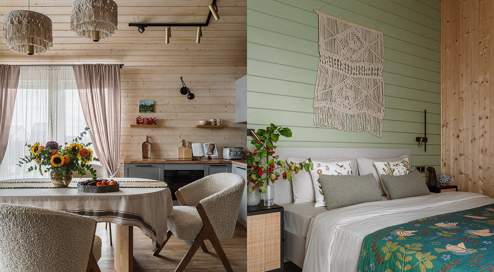 «Барн-теремок» 108 кв. м: как дизайнер оформила уютный дом для себя и своей семьи