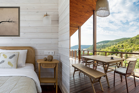 Дом с потрясающими видами на горы: интерьер 116 кв. м для двух поколений семьи