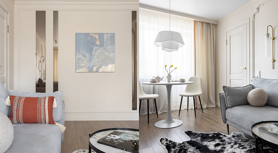 Дизайн проходной гостиной: принципы оформления, планировки и 56 фото от дизайнеров