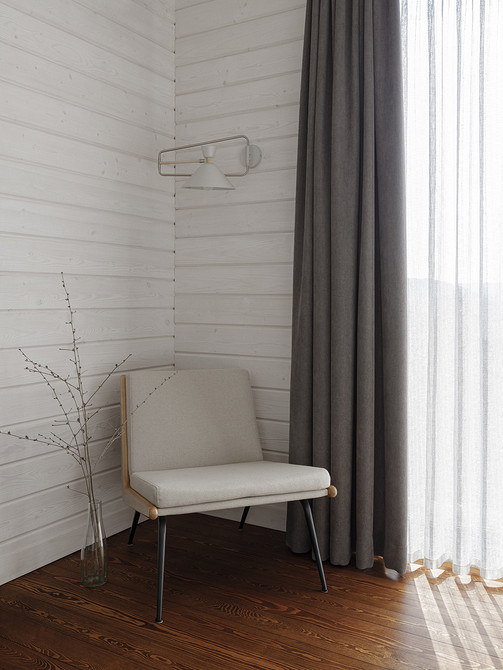 Дом с потрясающими видами на горы: интерьер 116 кв. м для двух поколений семьи