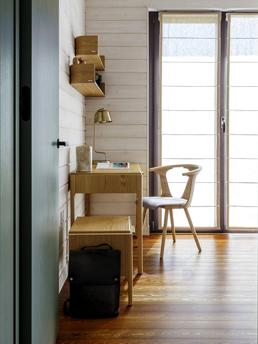 Дом с потрясающими видами на горы: интерьер 116 кв. м для двух поколений семьи