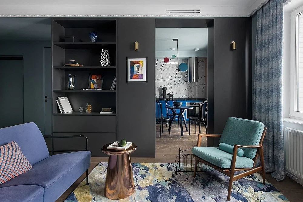 Дизайн проходной гостиной: принципы оформления, планировки и 56 фото от дизайнеров