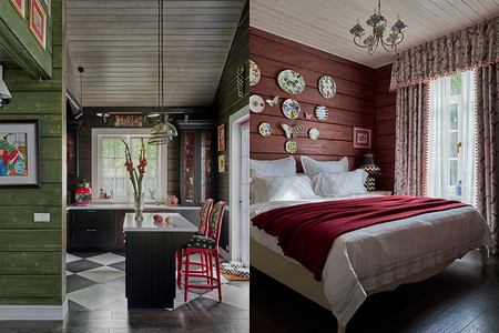 Интерьер-праздник: дом 124 кв. м с потрясающими деталями для семьи