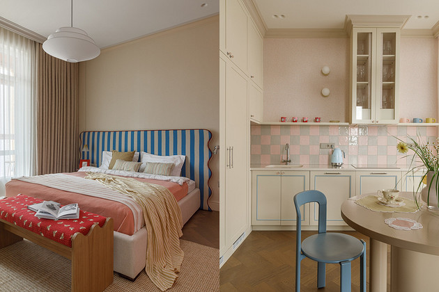 Не просто ремонт, а настроение: квартира 77 кв. м с авторской мебелью и продуманной эклектикой